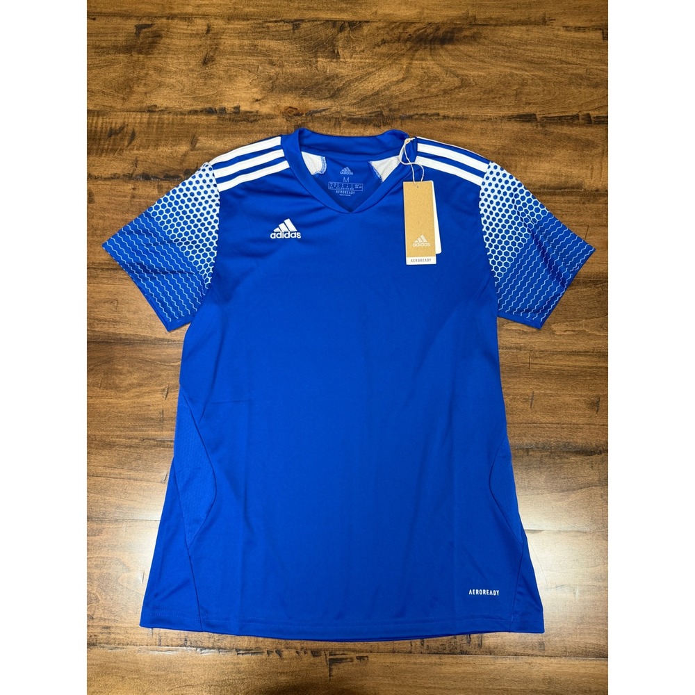 Adidas Kids Regista 20 Soccer Jersey Royal Blue White Medium